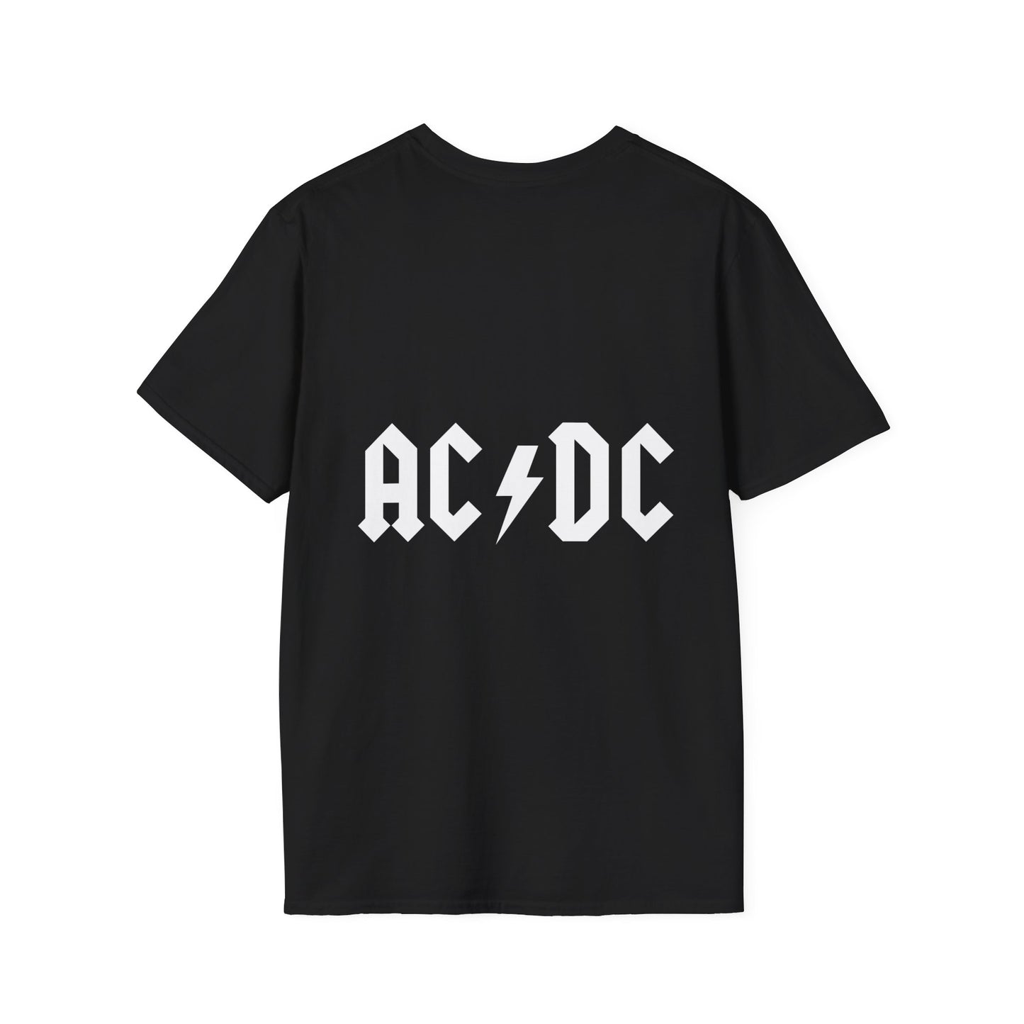 AC/DC Last Stop Before the Highway to Hell Rock Band Unisex Softstyle T-Shirt