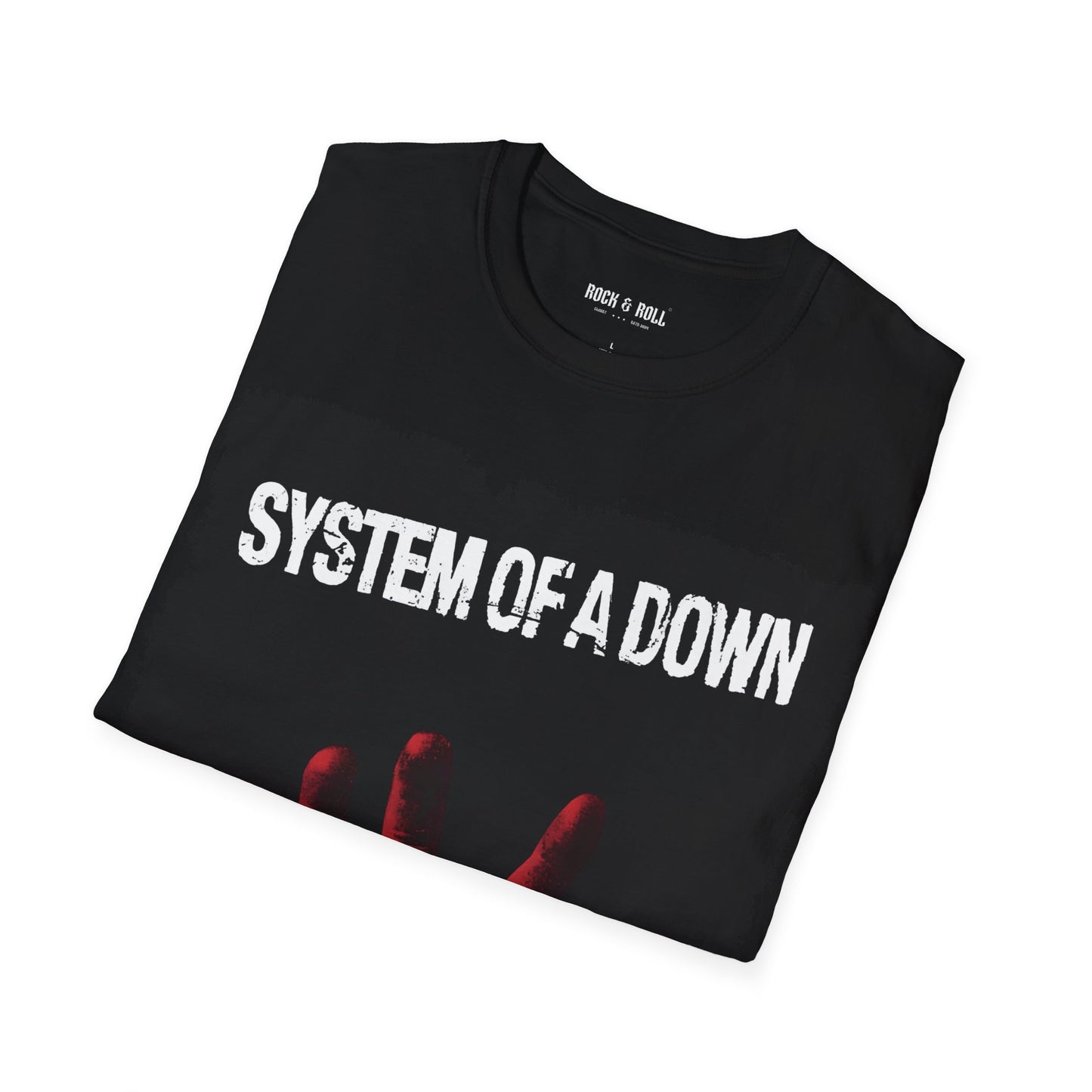 System of a Down Rock Band Unisex Softstyle T-Shirt