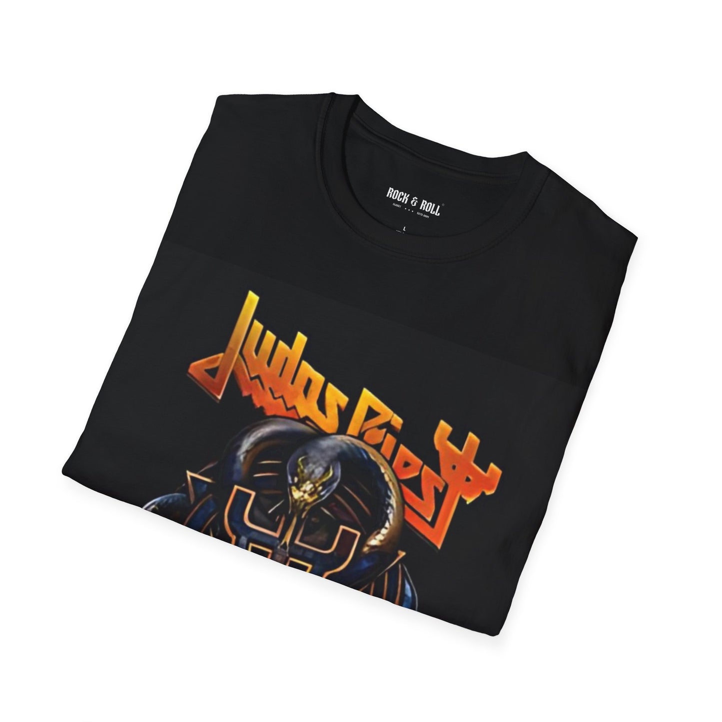 Judas Priest Serpents of Steel Rock Band Unisex Softstyle T-Shirt