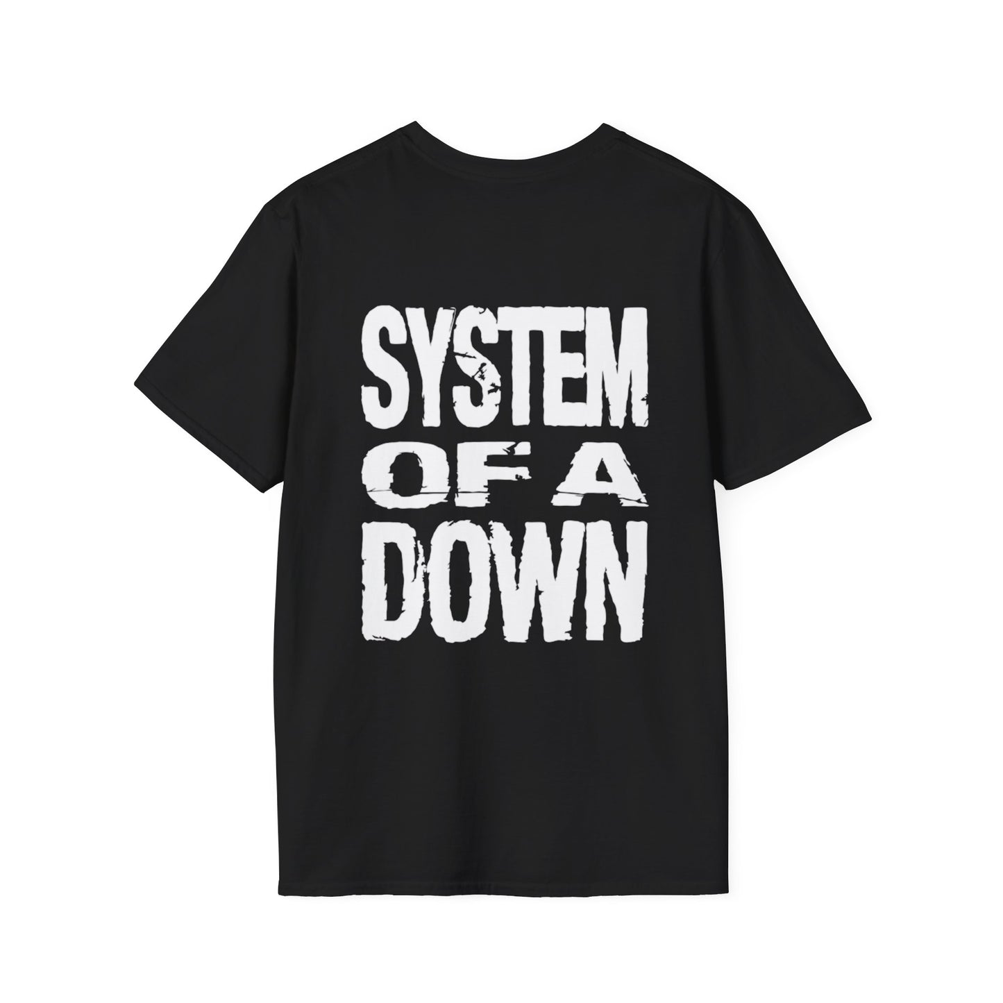 System of a Down Rock Band Unisex Softstyle T-Shirt